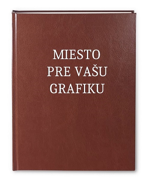 Album A4 kniha na fotky a písanie textov hnedá