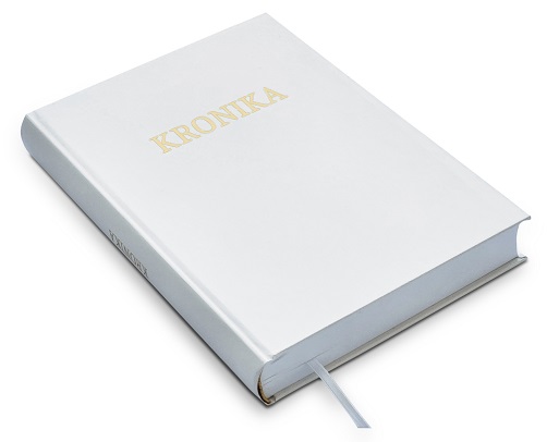 Kronika A4 400 strán biela kniha