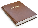 Kronika A4 400 strán hnedá kniha