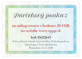 Darčekový poukaz A6 pre e-shop