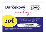 Darčekový poukaz A6 pre e-shop