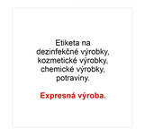 Samolepiaca farebná etiketa 6 x 6 cm