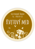 100 ks Nálepka na med 003 - kruh 6 x 6 cm