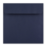 Námornícka modrá štvorcová obálka 15,5 x 15,5 cm