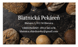 Vizitky Pekáreň 200 ks balenie