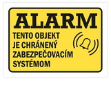 Nálepka alarm - SKLADOM