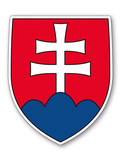 Tabuľka SLOVENSKÝ ZNAK tvarovo vyseknutá 8 x 10 cm