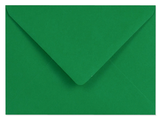 Tmavovozelená obálka C6 - 16,2 x 11,4 cm