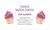 Vizitka cukráreň 200 ks balenie