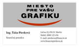 Vizitky s logom 200 ks balenie